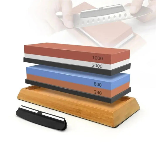 3in1 Professional Sharpening Wet Stones - NOVEK