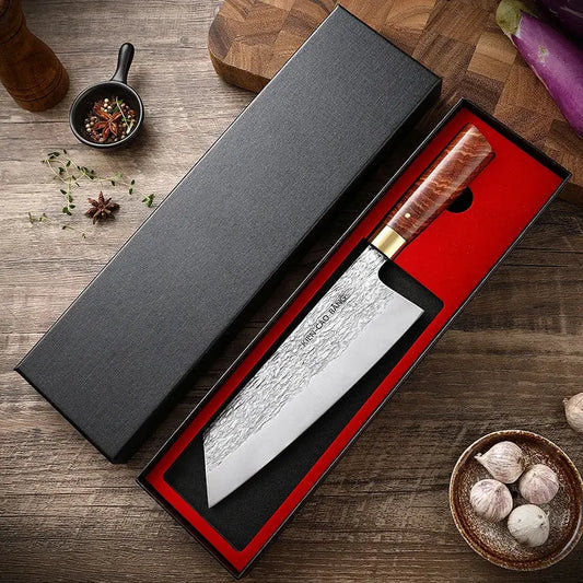 8" Kien-Cao Bang Hand Fogred Japanese Chef's Knife - NOVEK