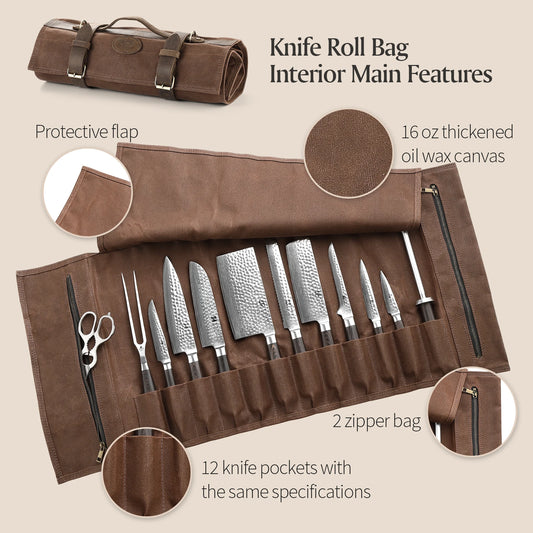 12 Slot Wax Canvas/Leather - NOVEK